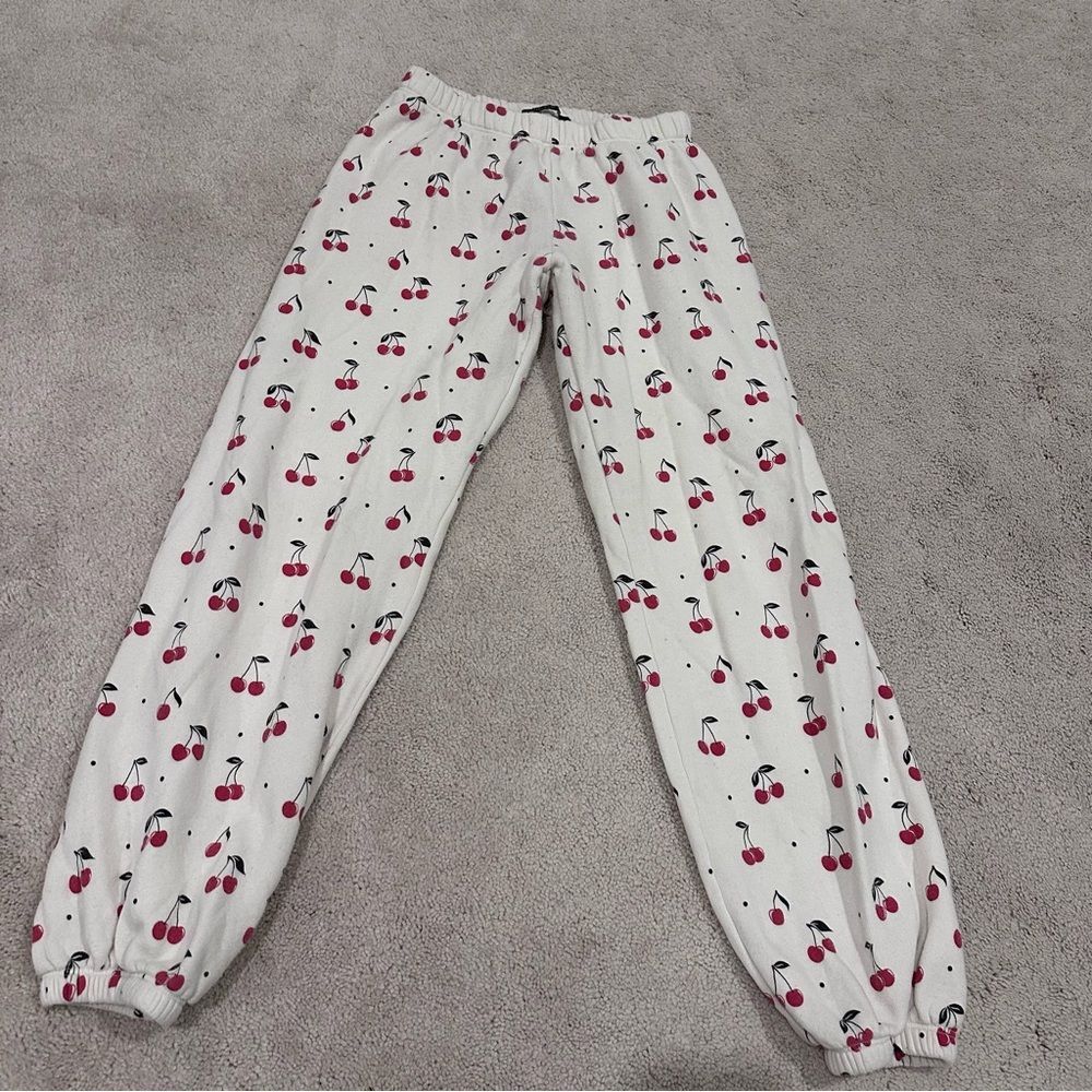 Cherry oh Wildfox sweatpants Pants size small